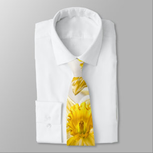 Blumennatur Phtography - gelbe Frühlings-Narzissen Krawatte