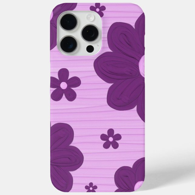 Blumenniedlich Case-Mate iPhone Hülle (Rückseite)