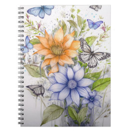 BlumenNotebook, Zurück in die Schule Notizblock