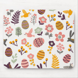Blumenostern-Frühlings-Muster   Mousepad
