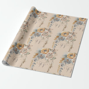 Blumenpapier Geschenkpapier