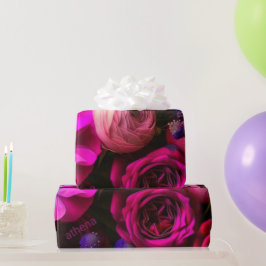 Blumenpapier Geschenkpapier