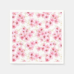Blumenpapier Napkins Serviette