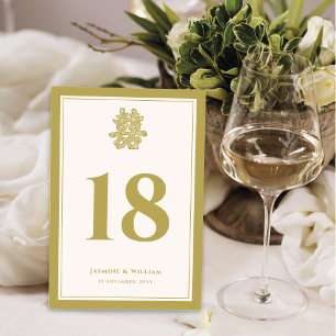 Blumenpapier schneiden doppeltes Glück chinesische Tischnummer