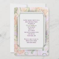 Blumenpapier und Party