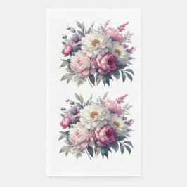 BlumenpastellblumenPaper Napkin Serviette