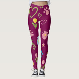 Blumenpaw Print Leggings