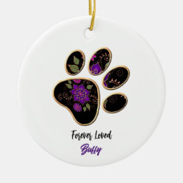 Blumenpaw Print Ornament