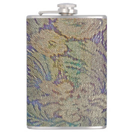 Blumenperspektive Flachmann