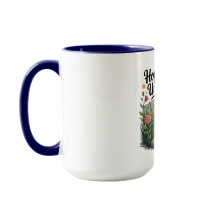 Blumenpfad - Naturinspirierter Tasse für die psych
