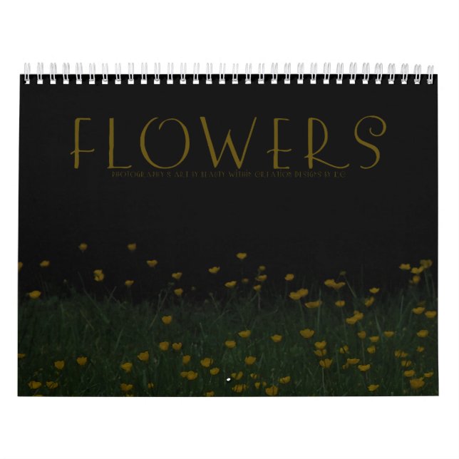 Blumenphotographie Kalender (Titelbild)