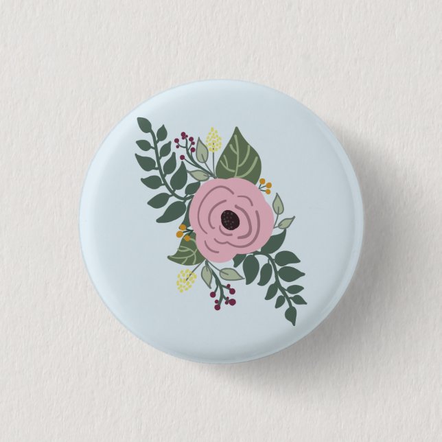 BlumenPin~! Button (Vorderseite)