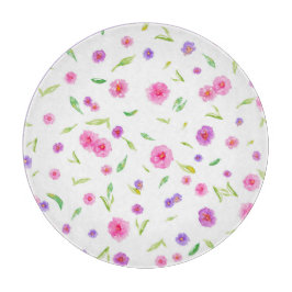 Blumenplatine - Geschenk für Ihre Küche Schneidebrett