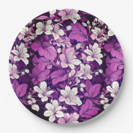 Blumenplatte Hochzeit/Dusche Pappteller