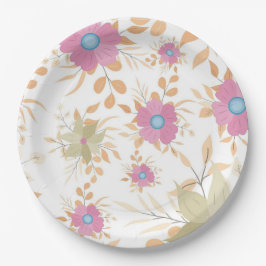 Blumenplatte Hochzeit/Dusche Pappteller