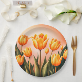 Blumenplatte Hochzeit/Dusche Pappteller