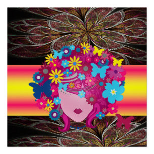 Blumenposter Poster