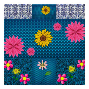 Blumenposter Poster