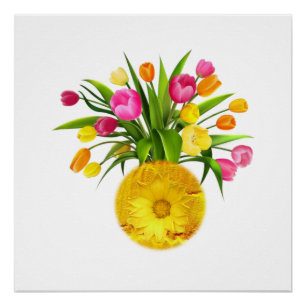 Blumenposter Poster