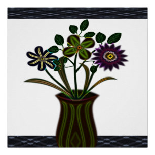 Blumenposter Poster