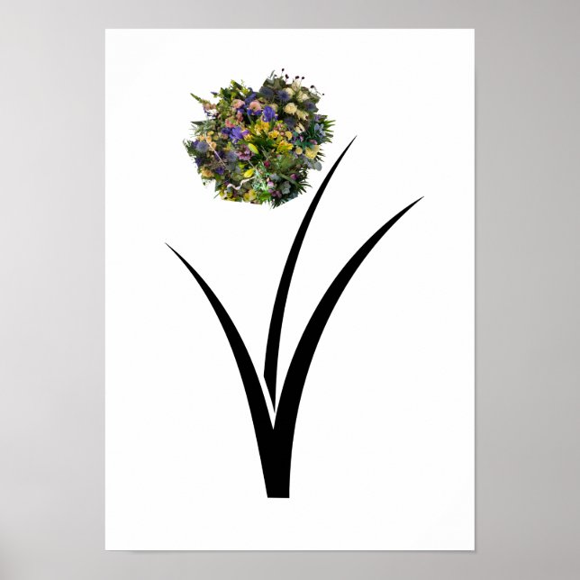 Blumenposter  poster (Vorne)