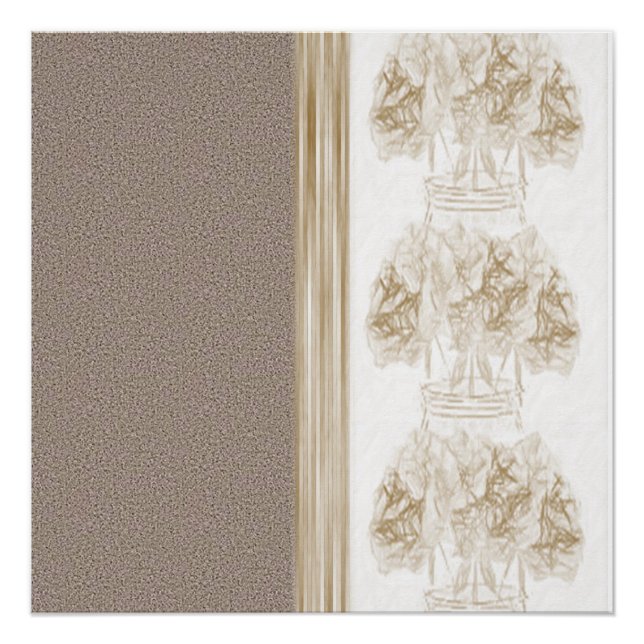 Blumenposter Poster (Vorderseite)