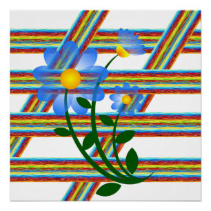 Blumenposter Poster