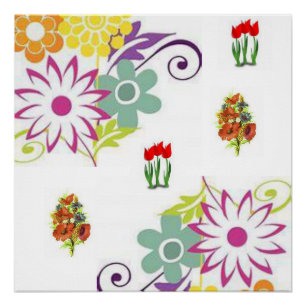 Blumenposter Poster