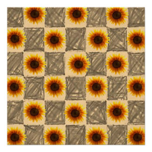 Blumenposter Sonnenblume Poster