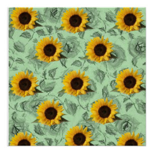 Blumenposter Sonnenblume Poster