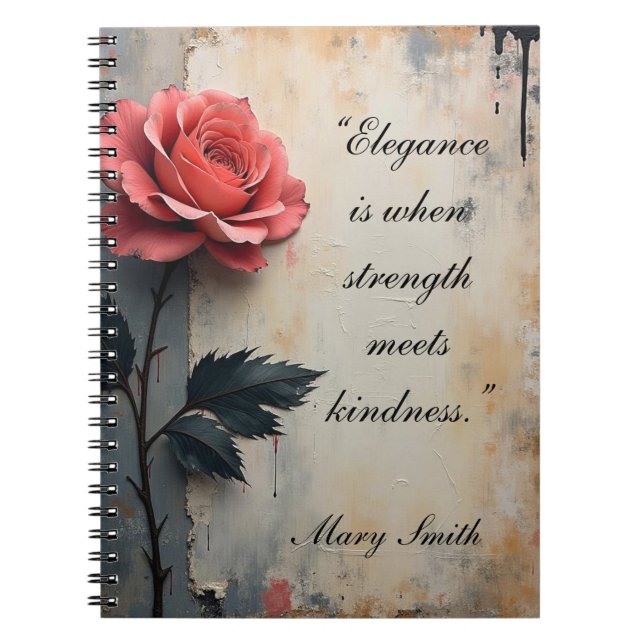 Blumenpracht  notizblock (Vorderseite)