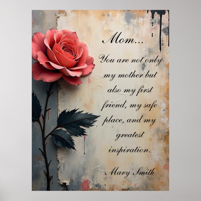 Blumenpracht  poster (Vorne)