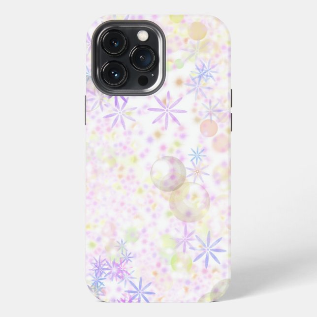 Blumenprint iPhone-Hülle iPhone Hülle (Rückseite)