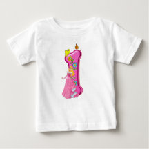 Blumenprinzessin Erste Geburtstagskandle T - Shirt