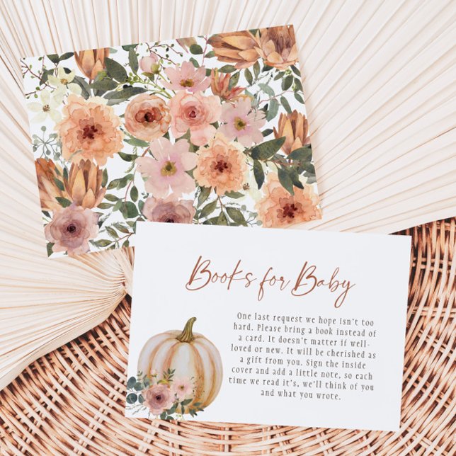 Blumenpumpenbücher für Baby Begleitkarte (Von Creator hochgeladen)