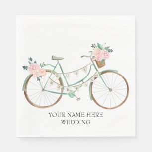 Blumenrad Boho Wedding Serviette