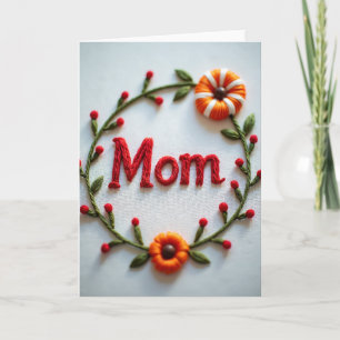 Blumenranken Mutter Karte