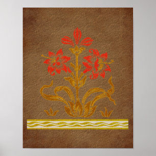 Blumenrat über die Kunst des Papieralters Poster