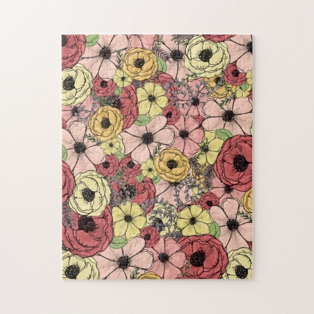 Blumenrätsel  puzzle (Vertikal)