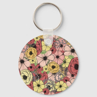 Blumenrätsel schlüsselanhänger