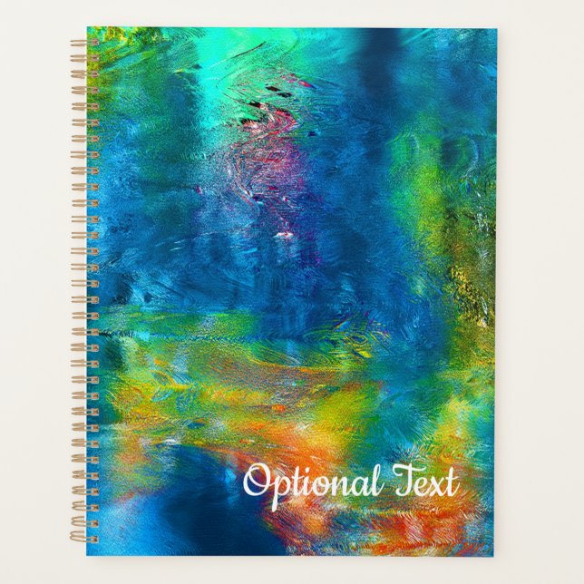 Blumenreflektionen am Wasser Planer (Vorderseite)