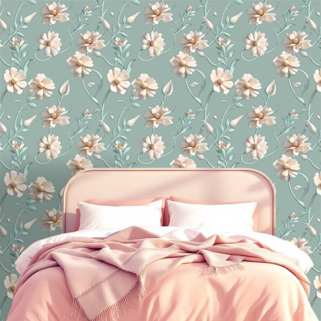 Blumenrenaissance Tapete (Von Creator hochgeladen)