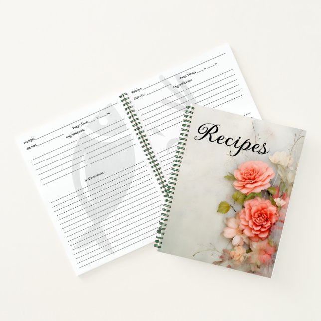 Blumenrezeptur Notizbuch (Innenseite)