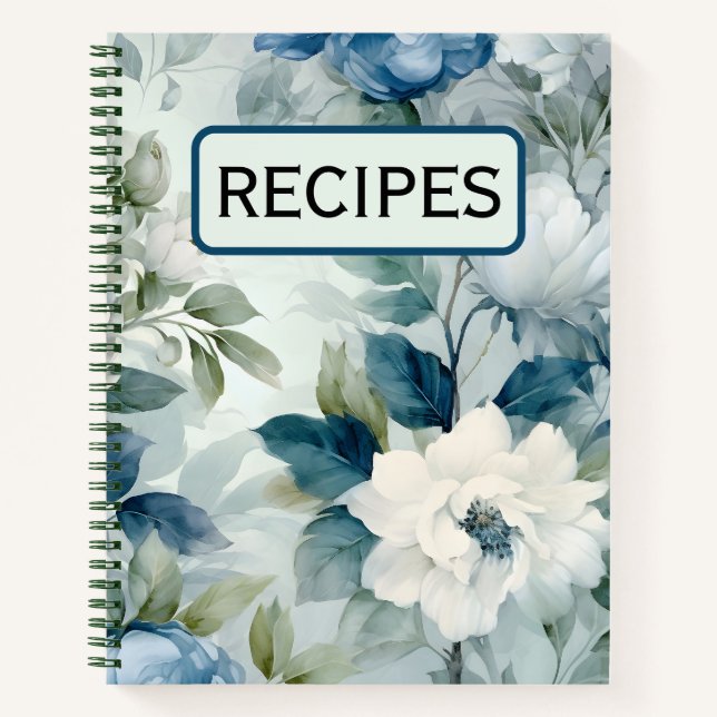 Blumenrezeptur Notizbuch (Vorderseite)