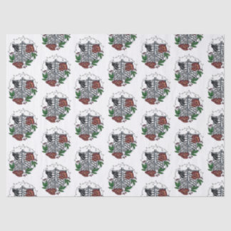 Blumenribs Seidenpapier