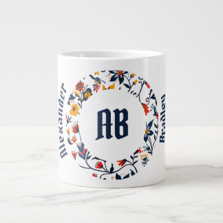 Blumenring Jumbo-Tasse