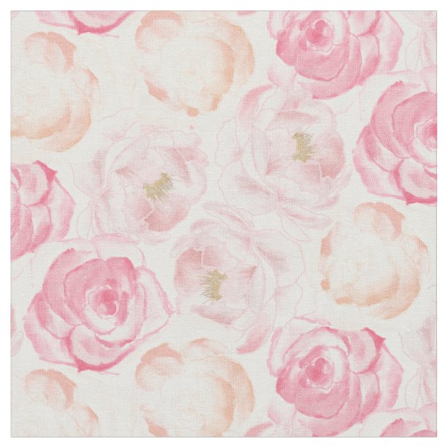 Blumenromanze | Stoff (Nahaufnahme)