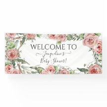 Blumenrosa Blume BOHO Oh Baby Girl Dusche