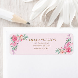 Blumenrosa Hochzeit