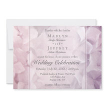 Blumenrosa Lila Hydrangea Garden Wedding